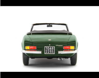 Fiat 124 Sport Spider AS (1438 cc.) 1968 Verde Laudoracing 1:18 Resinemodell (Türen, Motorhaube... nicht zu öffnen!)